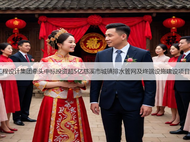 浙工大工程设计集团牵头中标投资超5亿慈溪市城镇排水管网及终端设施建设项目EPCO！(图2)