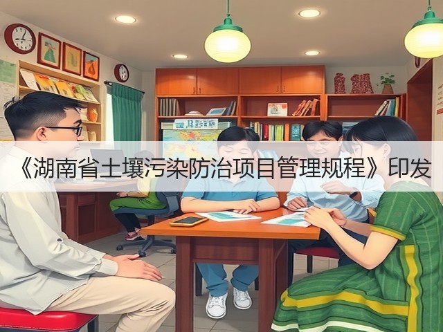 《湖南省土壤污染防治项目管理规程》印发(图3)
