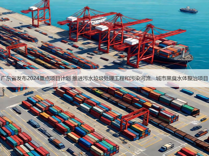 广东省发布2024重点项目计划 推进污水垃圾处理工程和污染河流、城市黑臭水体整治项目