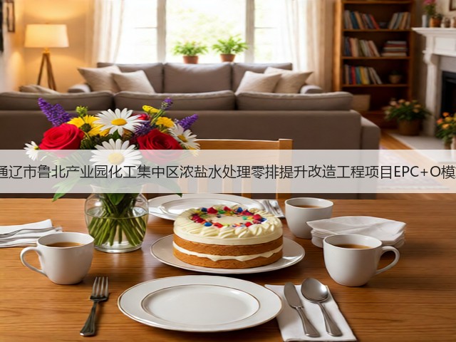 超2亿！通辽市鲁北产业园化工集中区浓盐水处理零排提升改造工程项目EPC+O模式招标！(图1)