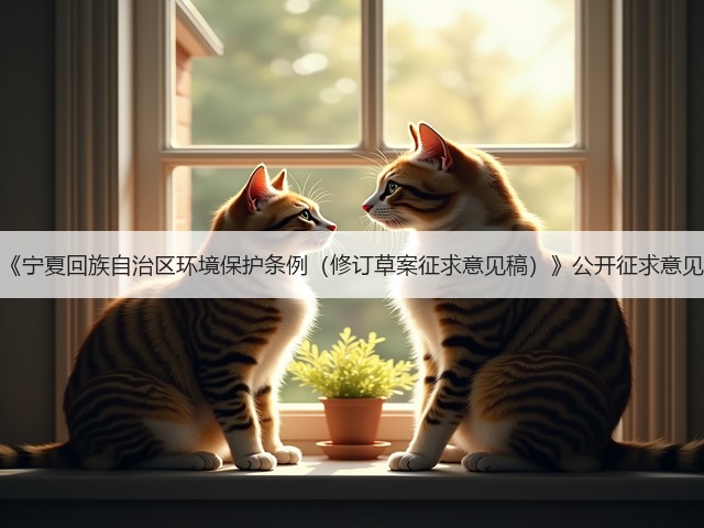 《宁夏回族自治区环境保护条例（修订草案征求意见稿）》公开征求意见(图3)