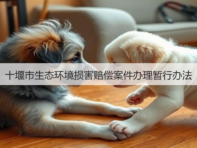 十堰市生态环境损害赔偿案件办理暂行办法