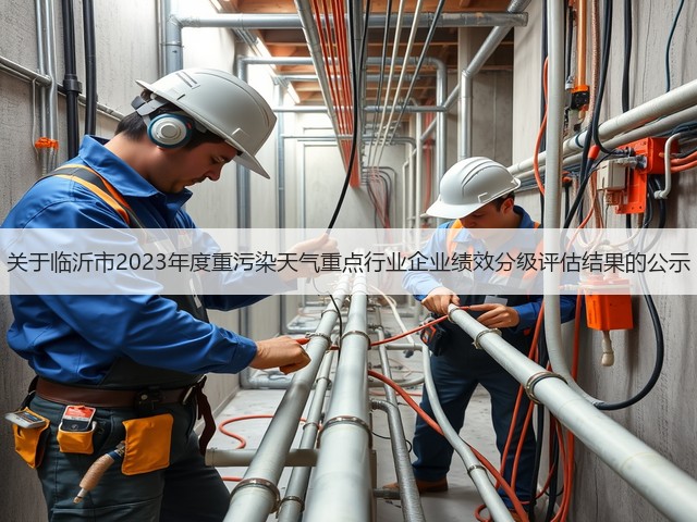 关于临沂市2023年度重污染天气重点行业企业绩效分级评估结果的公示(图3)