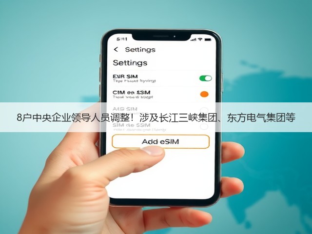 8户中央企业领导人员调整！涉及长江三峡集团、东方电气集团等(图1)
