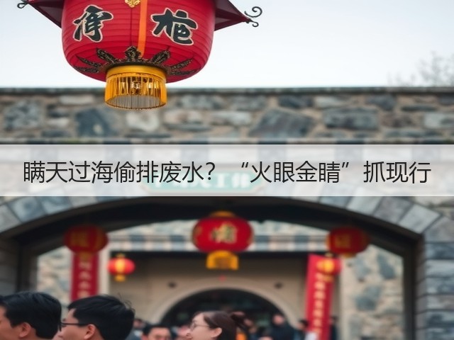 瞒天过海偷排废水？“火眼金睛”抓现行(图2)
