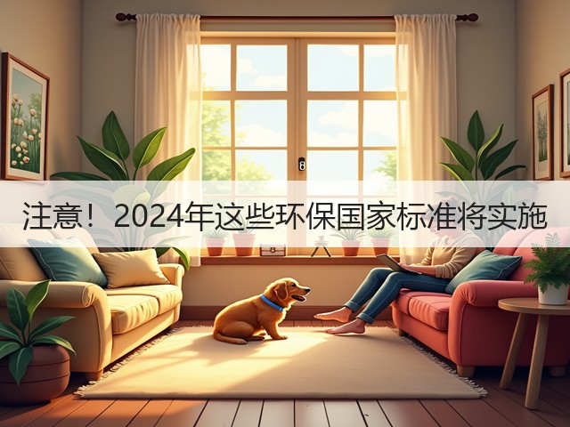 注意！2024年这些环保国家标准将实施(图1)