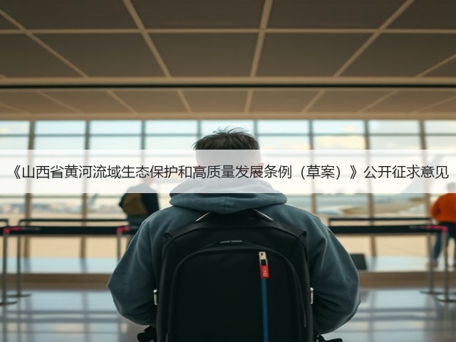 《山西省黄河流域生态保护和高质量发展条例（草案）》公开征求意见(图1)