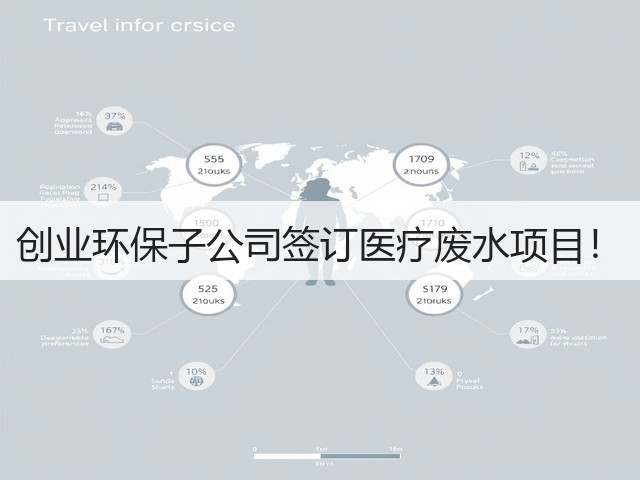 创业环保子公司签订医疗废水项目！(图1)