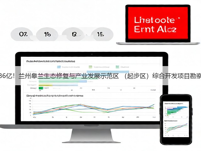 总投资约86亿！兰州皋兰生态修复与产业发展示范区 （起步区）综合开发项目勘察招标公告(图1)