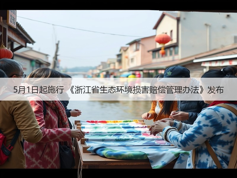 5月1日起施行 《浙江省生态环境损害赔偿管理办法》发布