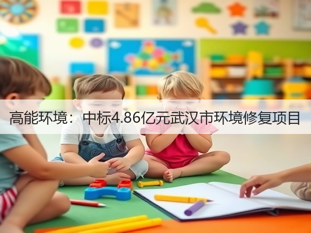 高能环境：中标4.86亿元武汉市环境修复项目(图1)