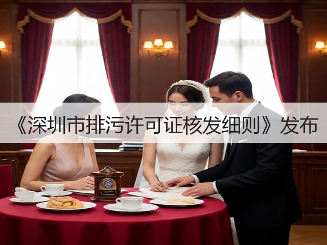 《深圳市排污许可证核发细则》发布(图1)