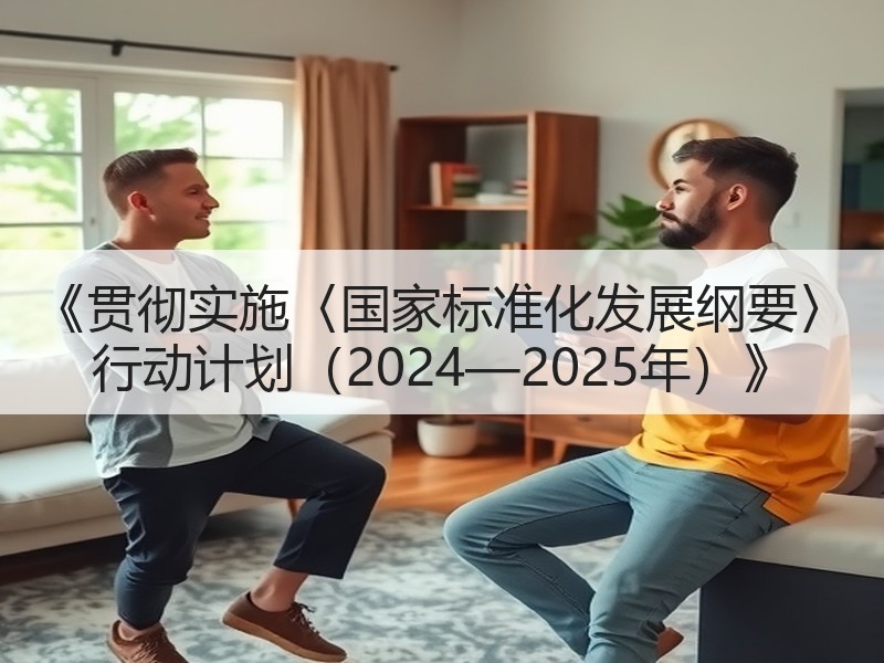 《贯彻实施〈国家标准化发展纲要〉 行动计划（2024—2025年）》