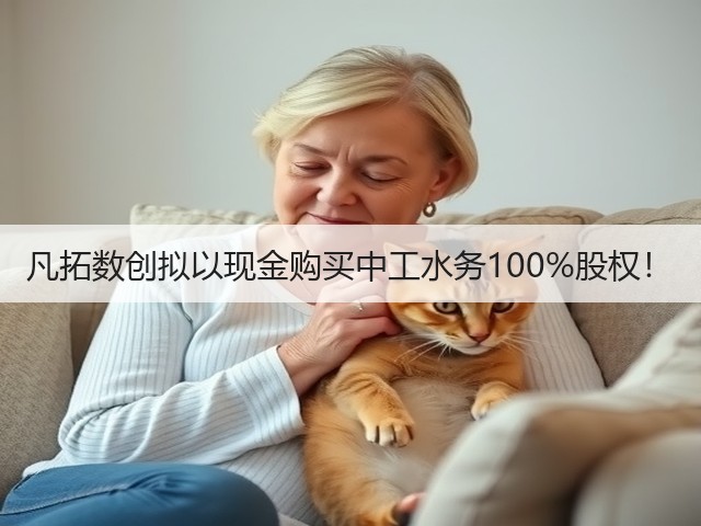 凡拓数创拟以现金购买中工水务100%股权!(图1) 凡拓数创拟以现金购买中工水务100%股权!(图1)