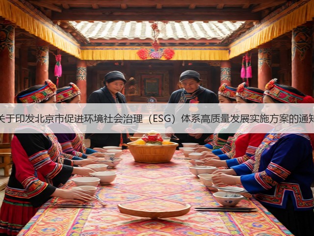 关于印发北京市促进环境社会治理(ESG)体系高质量发展实施方案的通知(图2) 关于印发北京市促进环境社会治理(ESG)体系高质量发展实施方案的通知(图2)
