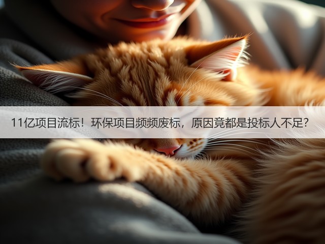 11亿项目流标!环保项目频频废标,原因竟都是投标人不足?(图1) 11亿项目流标!环保项目频频废标,原因竟都是投标人不足?(图1)