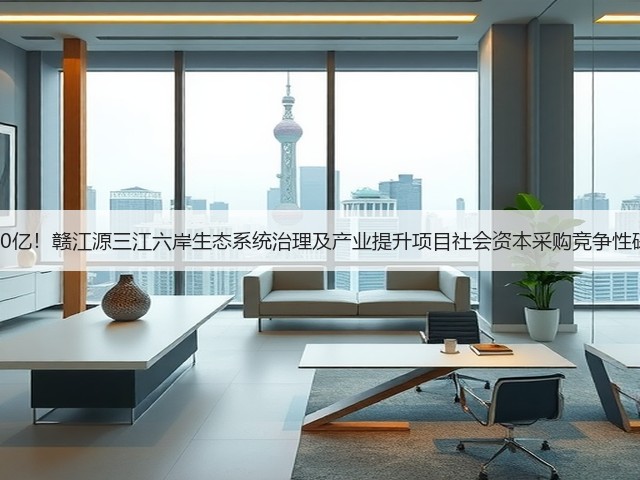 总投资40亿！赣江源三江六岸生态系统治理及产业提升项目社会资本采购竞争性磋商公告(图1)