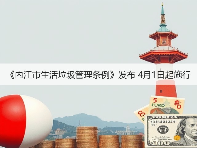 《内江市生活垃圾管理条例》发布 4月1日起施行(图1) 《内江市生活垃圾管理条例》发布 4月1日起施行(图1)