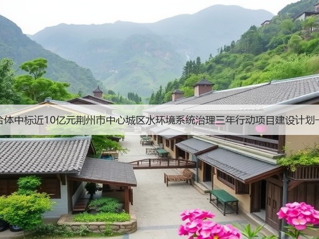 中电建联合体中标近10亿元荆州市中心城区水环境系统治理三年行动项目建设计划一期工程！(图3)