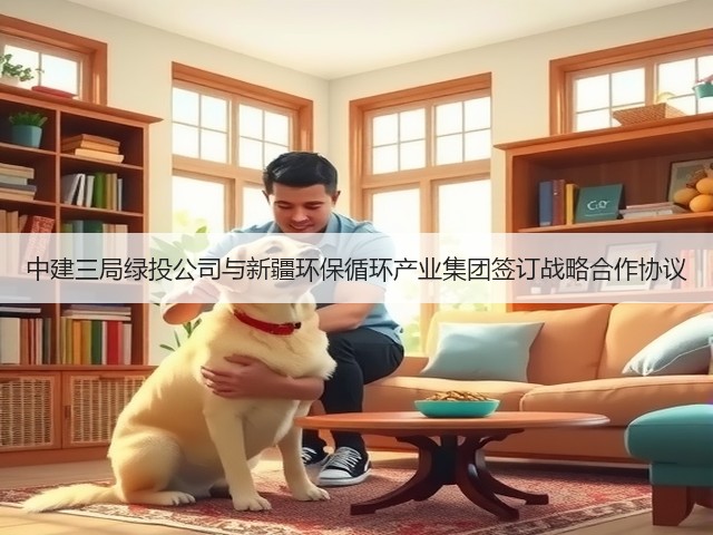 中建三局绿投公司与新疆环保循环产业集团签订战略合作协议(图1)