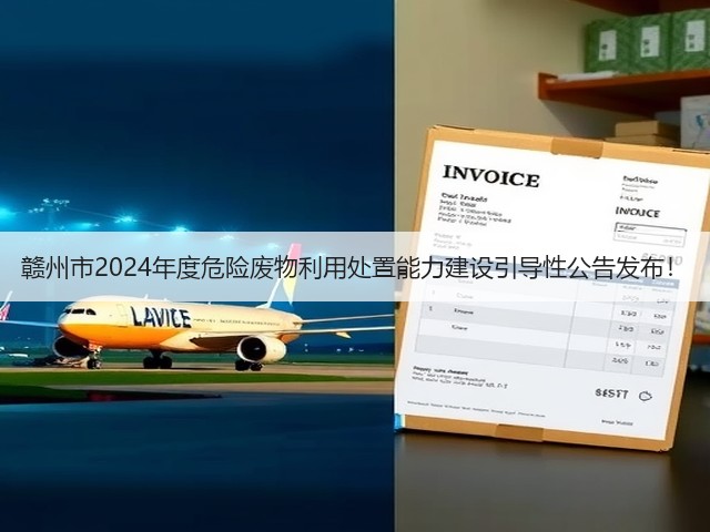 赣州市2024年度危险废物利用处置能力建设引导性公告发布！(图1)