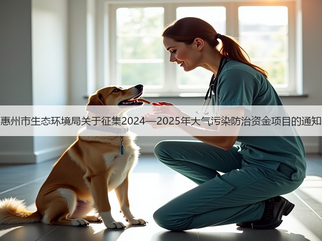 惠州市生态环境局关于征集2024—2025年大气污染防治资金项目的通知(图2)