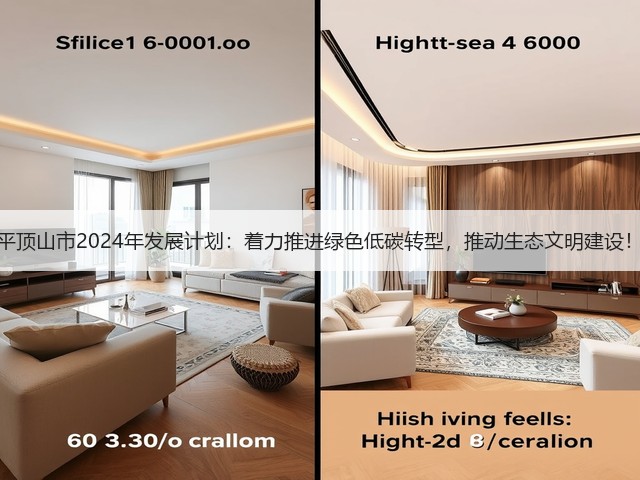 平顶山市2024年发展计划：着力推进绿色低碳转型，推动生态文明建设！(图3)
