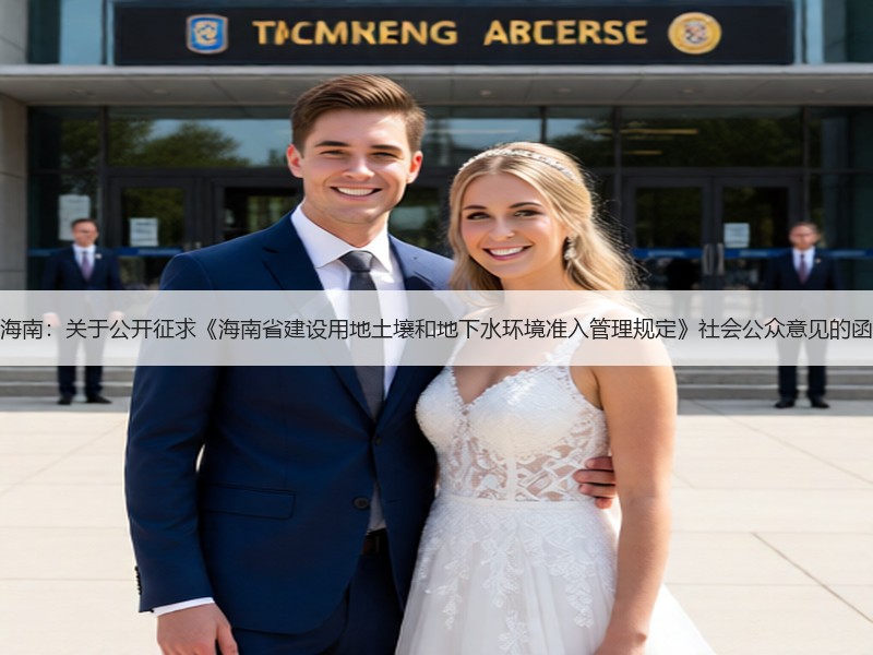 海南：关于公开征求《海南省建设用地土壤和地下水环境准入管理规定》社会公众意见的函