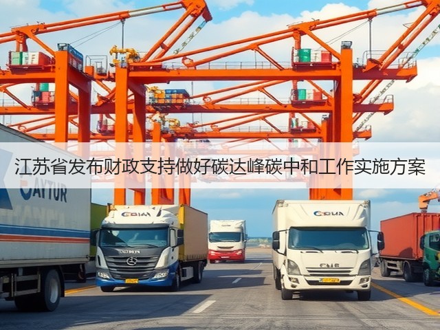 江苏省发布财政支持做好碳达峰碳中和工作实施方案(图1) 江苏省发布财政支持做好碳达峰碳中和工作实施方案(图1)