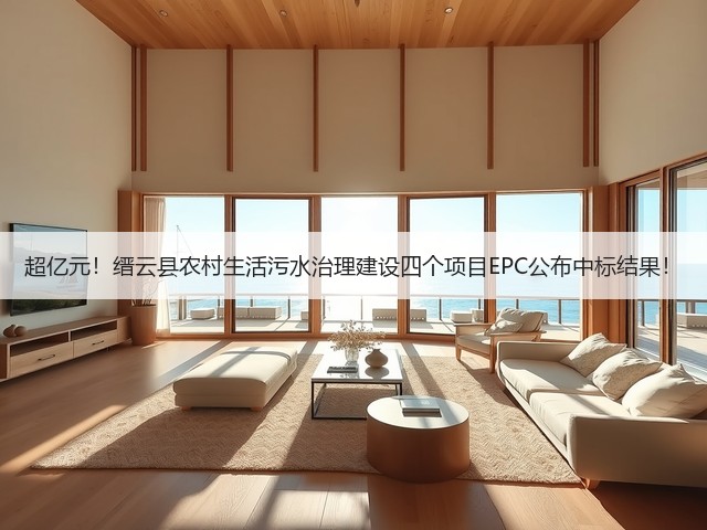 超亿元!缙云县农村生活污水治理建设四个项目EPC公布中标结果!(图2) 超亿元!缙云县农村生活污水治理建设四个项目EPC公布中标结果!(图2)