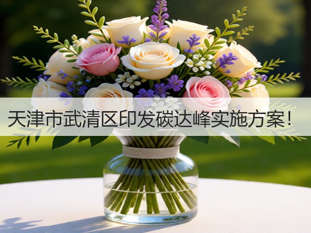 天津市武清区印发碳达峰实施方案！(图2)