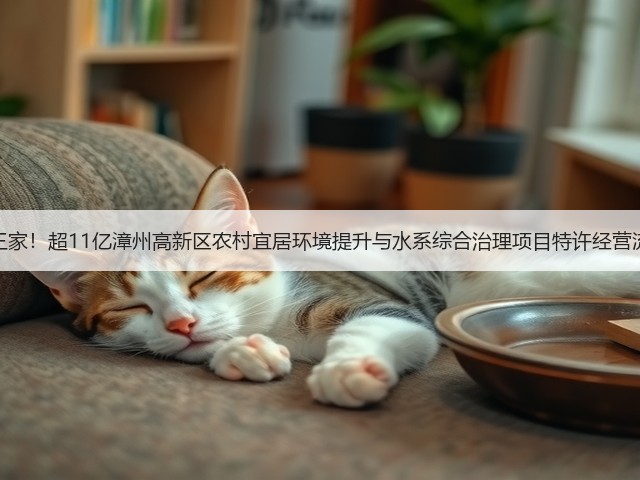 不足三家！超11亿漳州高新区农村宜居环境提升与水系综合治理项目特许经营流标！(图3)