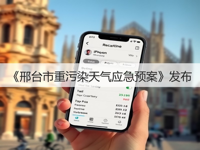 《邢台市重污染天气应急预案》发布 《邢台市重污染天气应急预案》发布