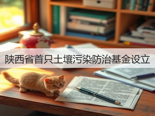 陕西省首只土壤污染防治基金设立(图1) 陕西省首只土壤污染防治基金设立(图1)