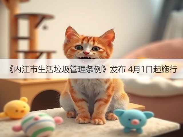 《内江市生活垃圾管理条例》发布 4月1日起施行(图3) 《内江市生活垃圾管理条例》发布 4月1日起施行(图3)