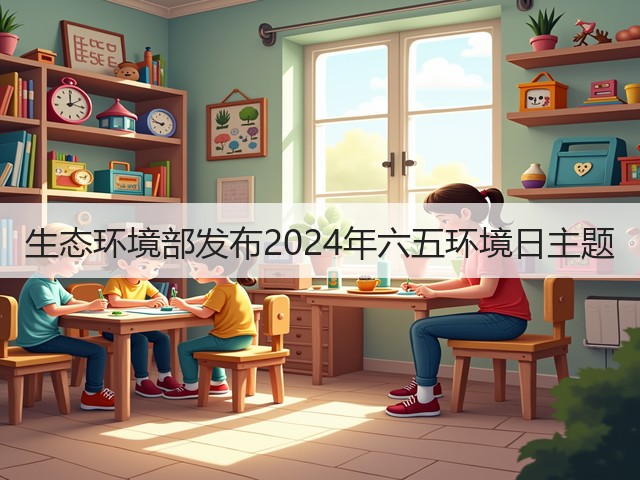 生态环境部发布2024年六五环境日主题(图1) 生态环境部发布2024年六五环境日主题(图1)