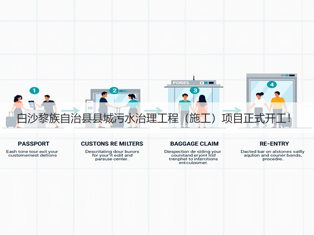 白沙黎族自治县县城污水治理工程（施工）项目正式开工！(图2)