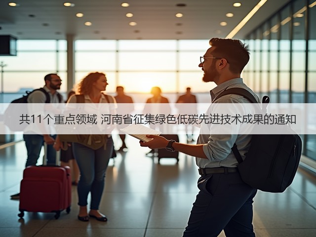 共11个重点领域 河南省征集绿色低碳先进技术成果的通知(图3)