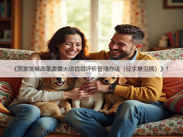 《国家发展改革委重大项目后评价管理办法(征求意见稿)》!(图2) 《国家发展改革委重大项目后评价管理办法(征求意见稿)》!(图2)