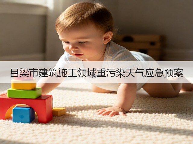 吕梁市建筑施工领域重污染天气应急预案(图3)