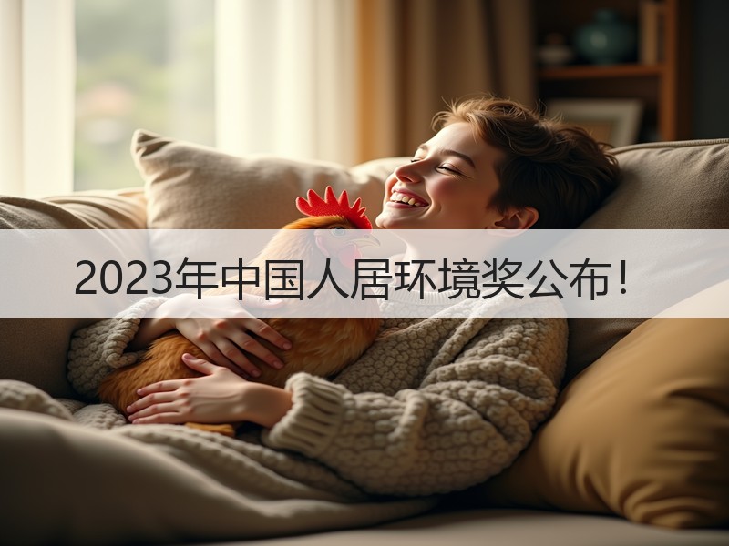 2023年中国人居环境奖公布！