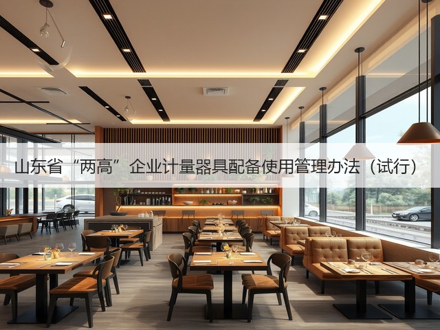 山东省“两高”企业计量器具配备使用管理办法（试行）(图2)
