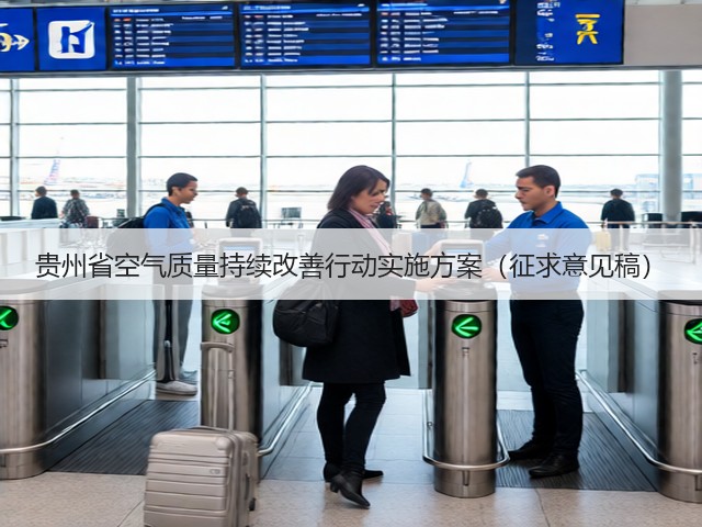 贵州省空气质量持续改善行动实施方案（征求意见稿）(图1)
