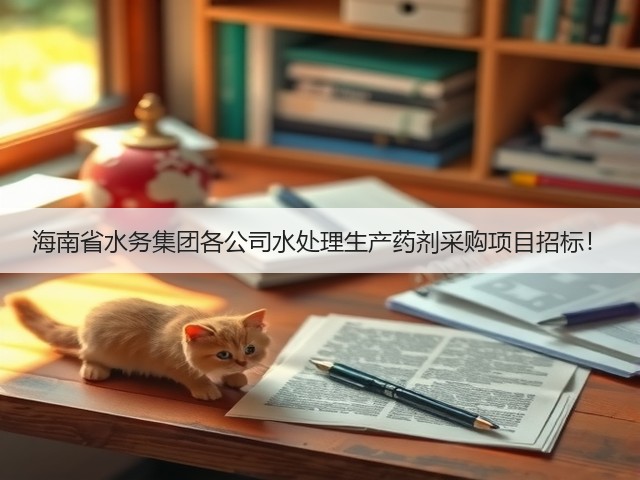 海南省水务集团各公司水处理生产药剂采购项目招标！(图1)