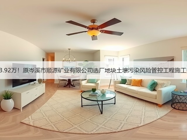 预算1323.92万！原岑溪市顺源矿业有限公司选厂地块土壤污染风险管控工程施工招标公告(图1)