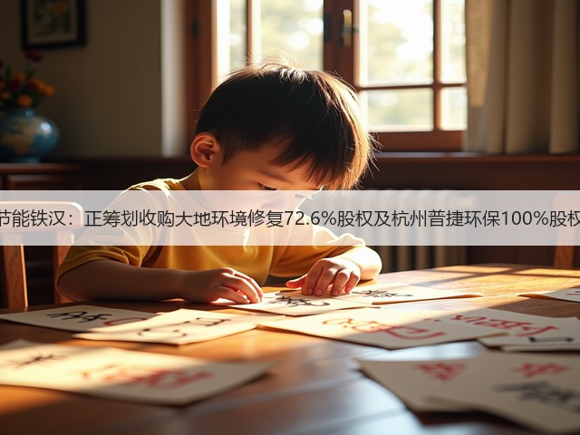 节能铁汉:正筹划收购大地环境修复72.6%股权及杭州普捷环保100%股权(图2) 节能铁汉:正筹划收购大地环境修复72.6%股权及杭州普捷环保100%股权(图2)