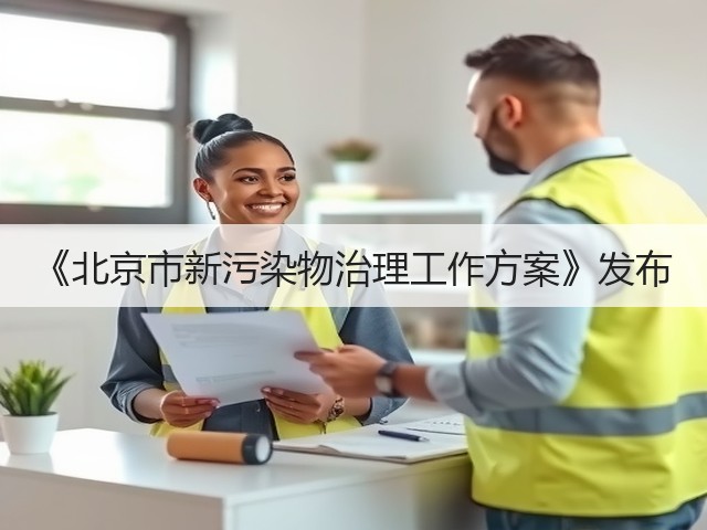 《北京市新污染物治理工作方案》发布(图2)