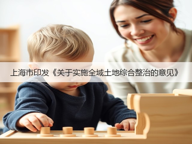 上海市印发《关于实施全域土地综合整治的意见》(图2)