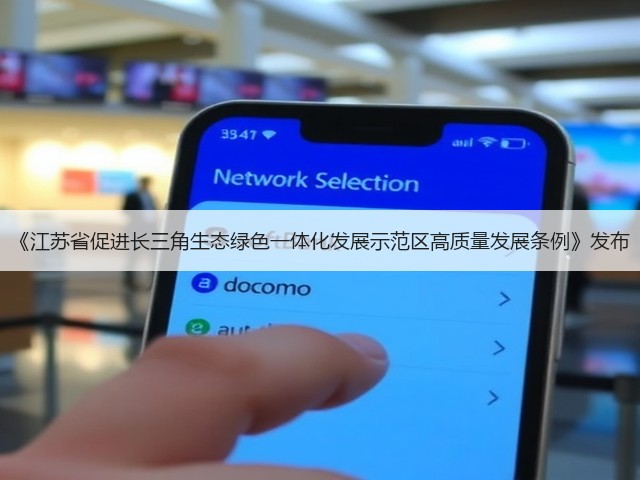 《江苏省促进长三角生态绿色一体化发展示范区高质量发展条例》发布(图3)