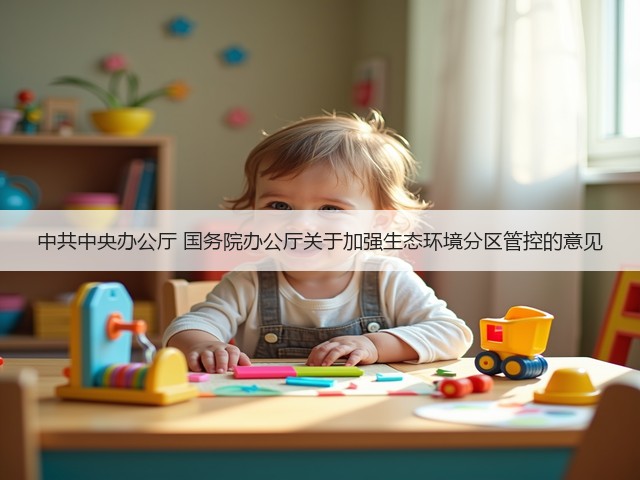 中共中央办公厅 国务院办公厅关于加强生态环境分区管控的意见(图3)